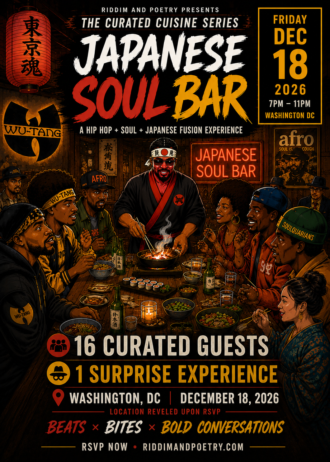 RAP Japanese Soul Bar Curated Cuisine